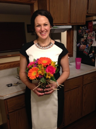 Thank you Steph for my beautiful bouquet of flowers!